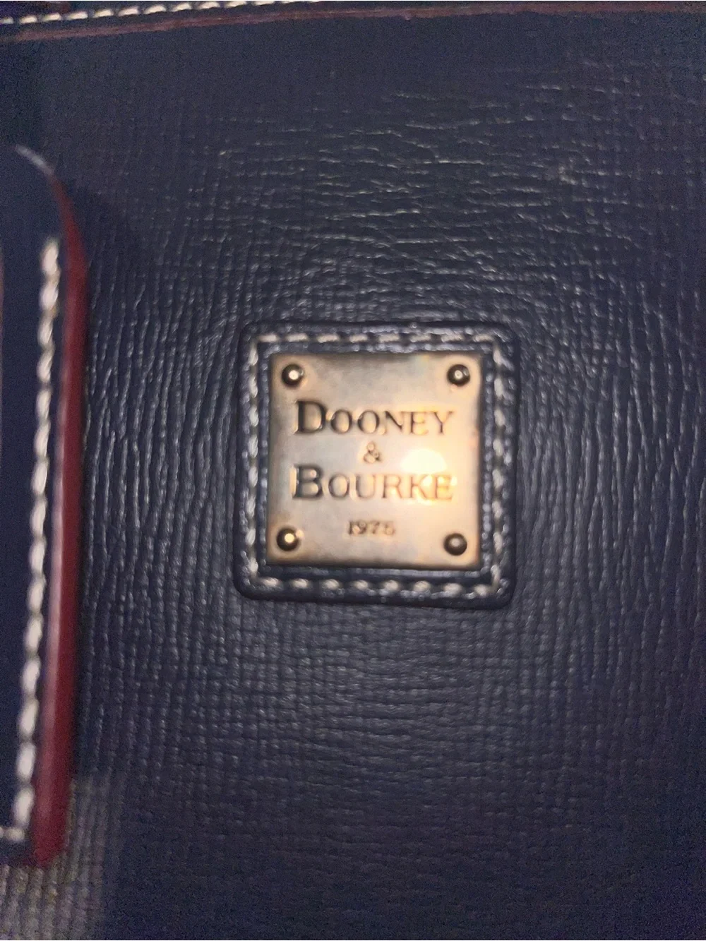 Dooney & Bourke structured leather